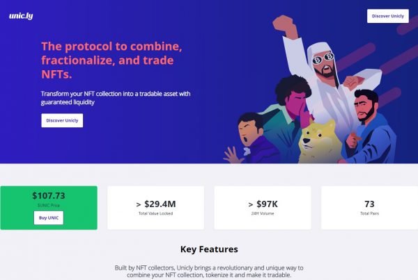 Unicly UNIC Price Prediction Website