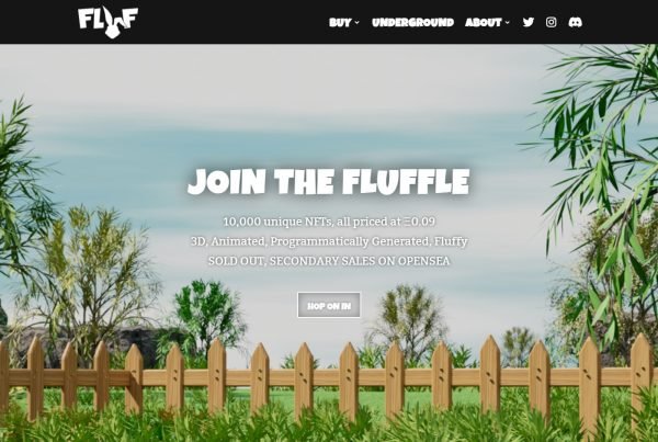 Buy Fluf World NFT Website