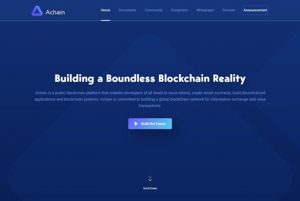 Achain ACT Price Prediction Website